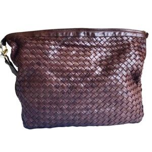 Bottega Veneta Intrecciato Lambskin Leather Bag